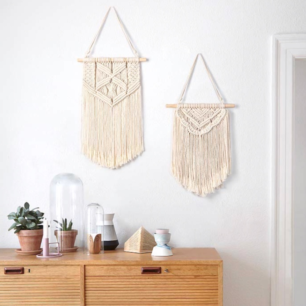 Macrame Wall Hanging Set - Picture 1 of 2